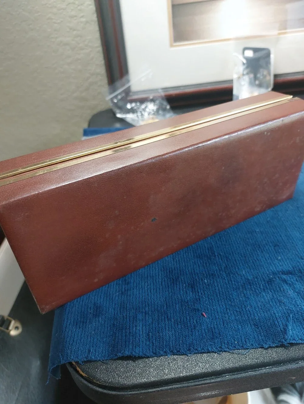 Vintage MCM Men’s Jewelry Valet Box Lot of 2 – Shields & Swank Restoration/Craft